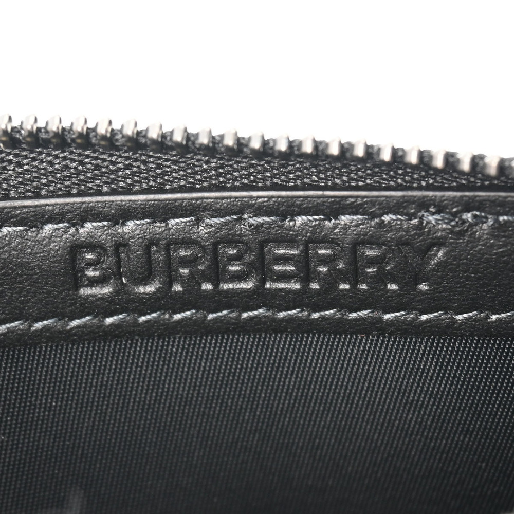 Burberry Grey Leather Wallet - Picture 9 of 12
